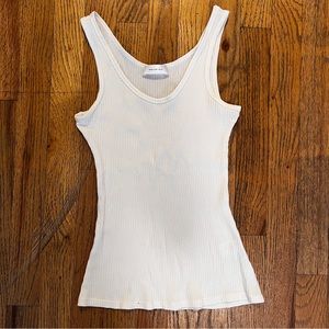 Italic brand white tank top